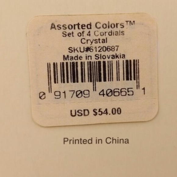 Lenox Gems Crystal Cordials - Picture 9 of 9